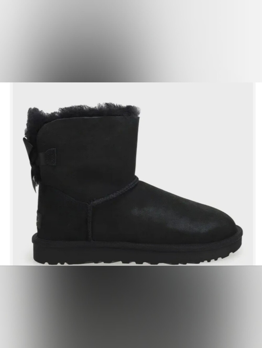 Black Shearling Lined Winter Boot - Women
